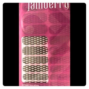 Jamberry full sheet Skulls on Black